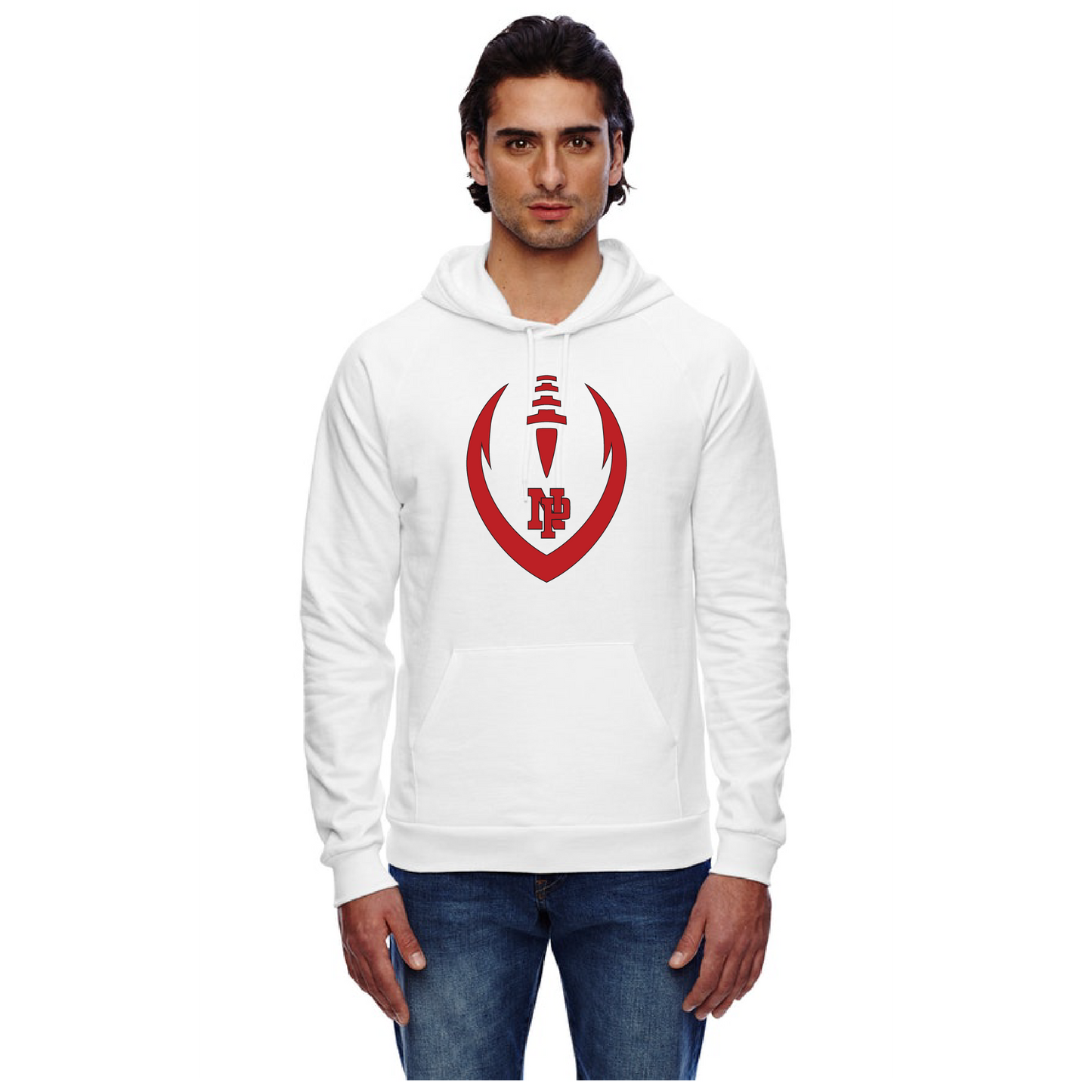 Unisex Hoodie - Dragons Vertical Football