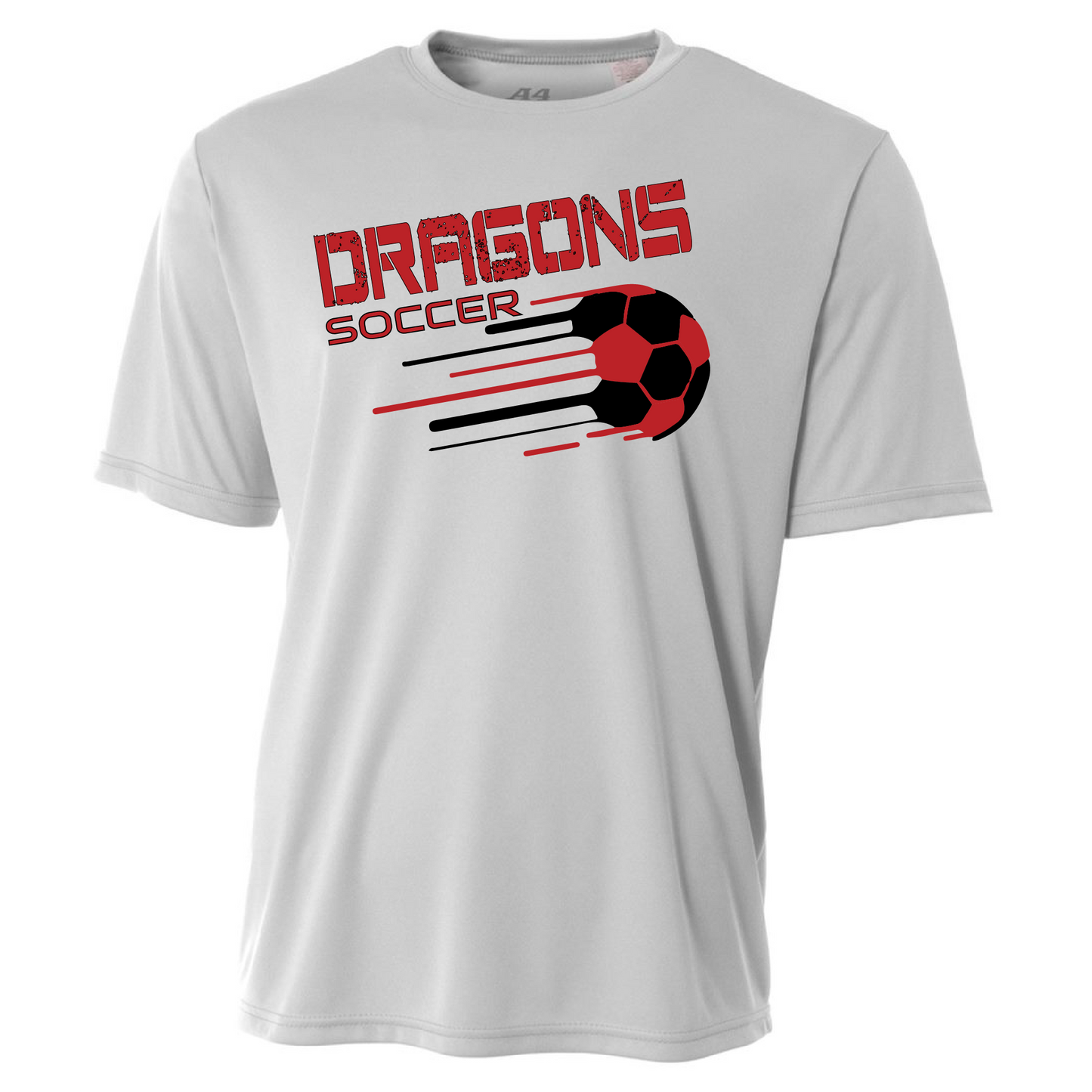 Mens S/S T-Shirt - Dragons Soccer Slanted