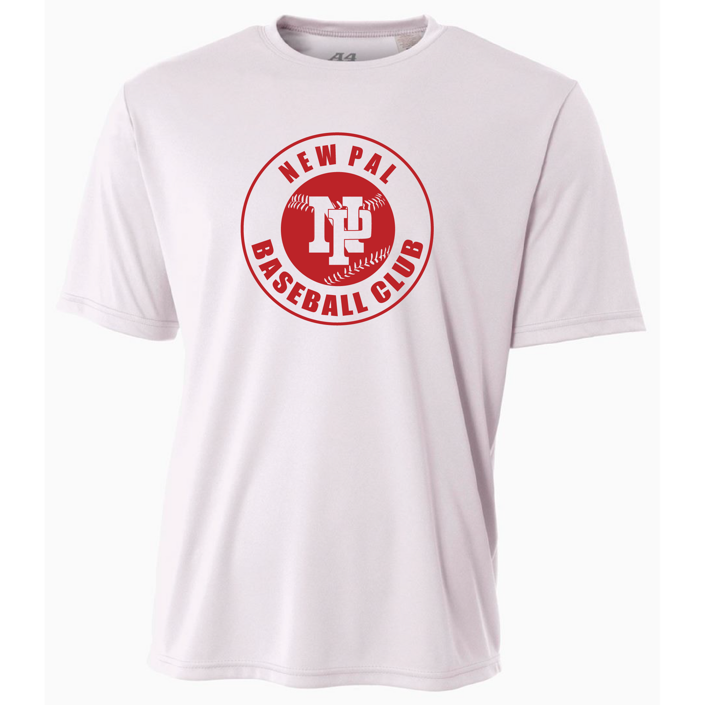 Mens/Youth Short Sleeve T-Shirt - NP Baseball Club (red logo)