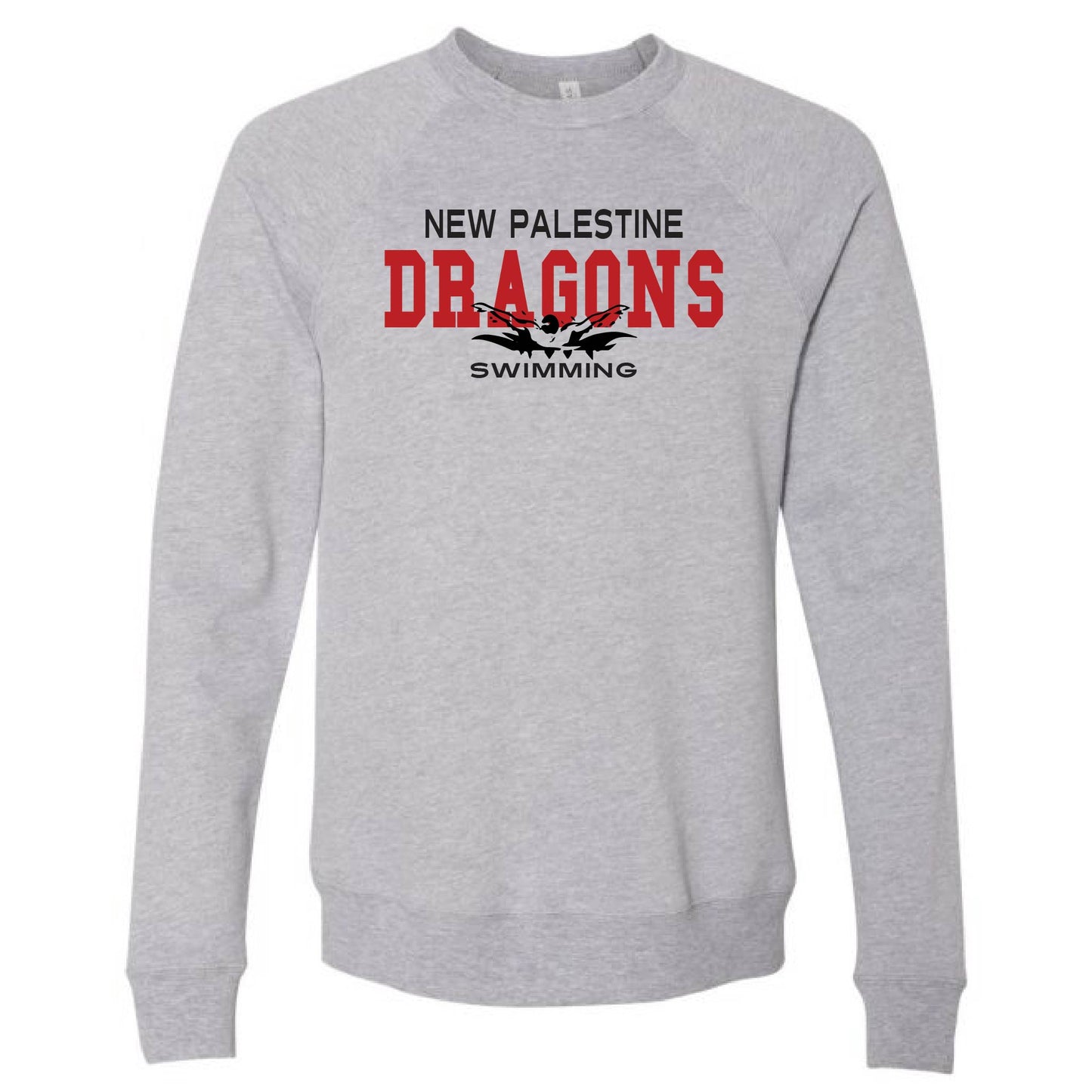 Unisex Sweatshirt - Dragons Swimming