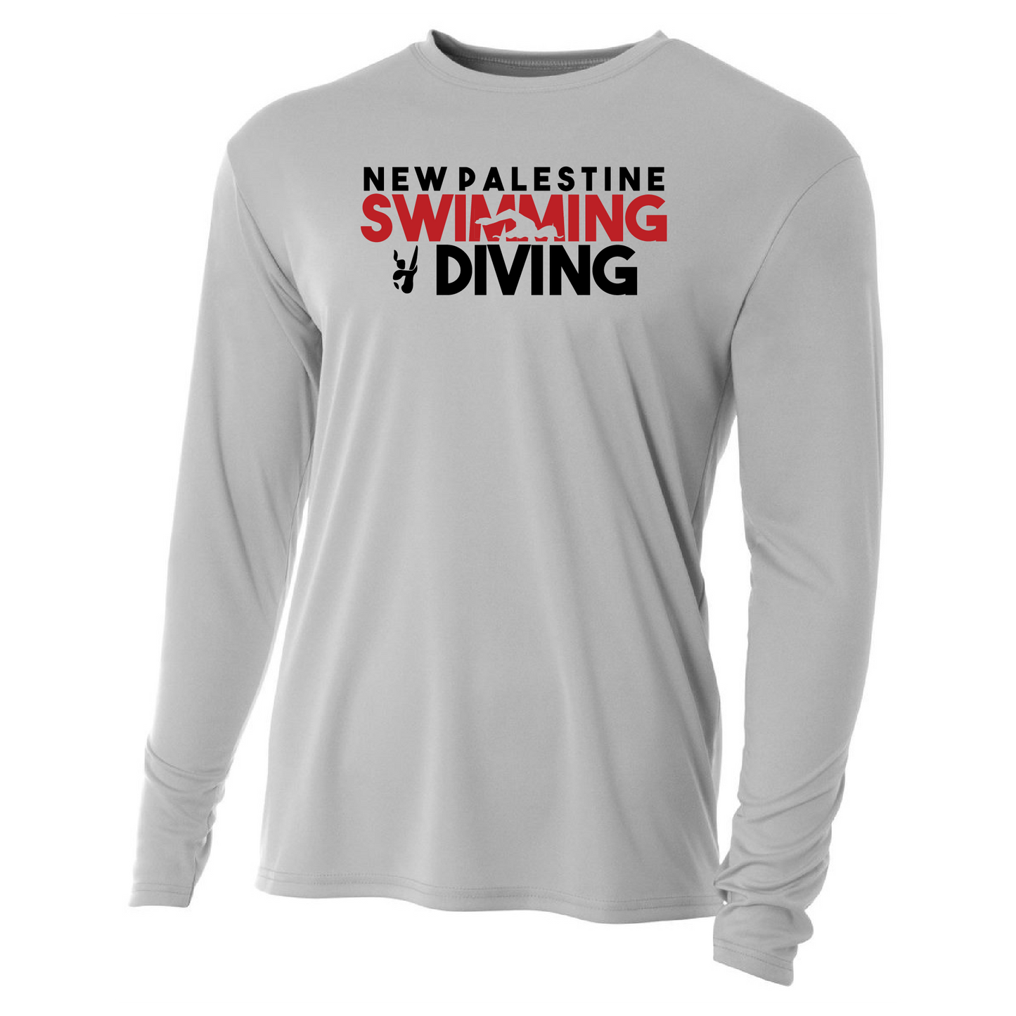 Mens L/S T-Shirt - Dragons Swimming & Diving