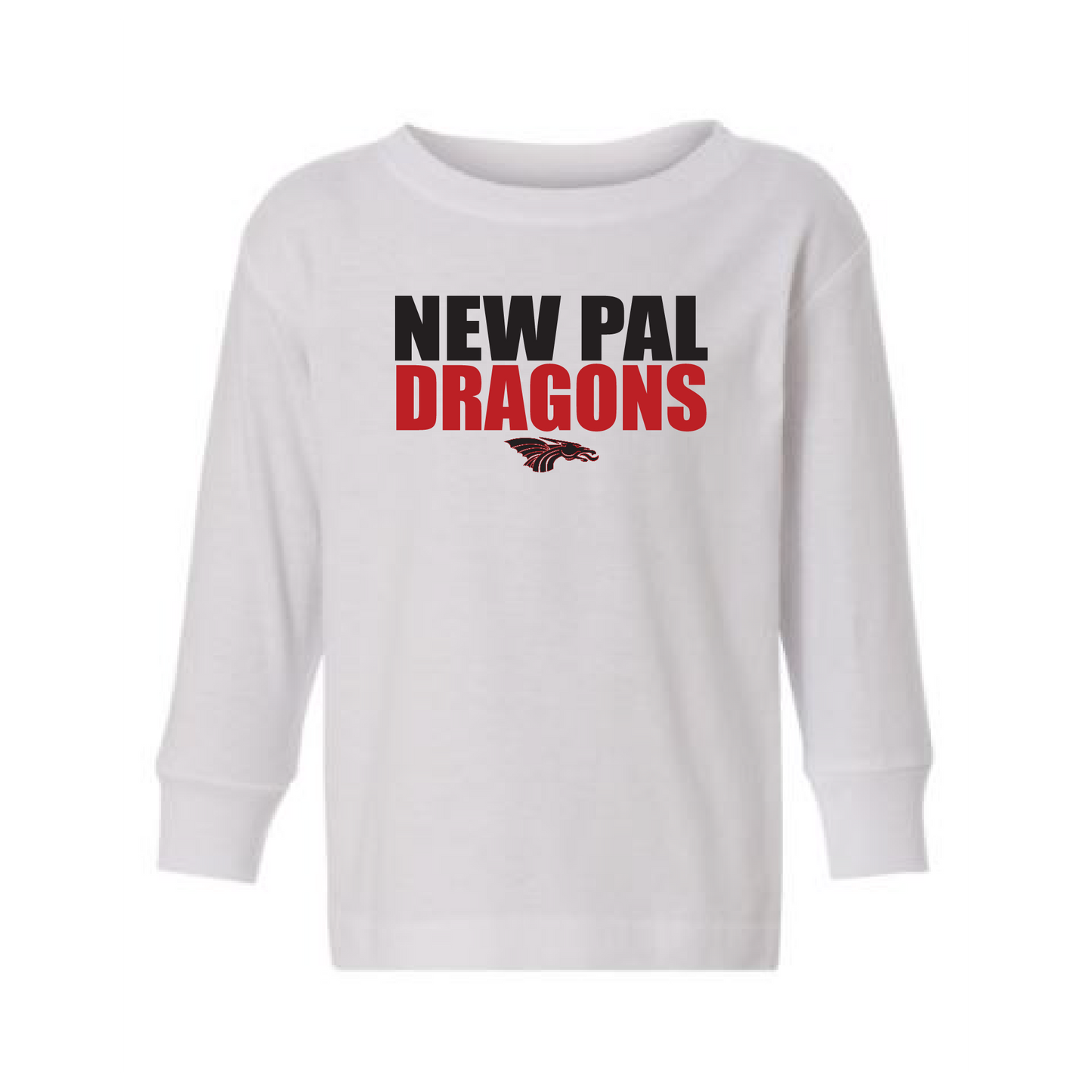 Toddler L/S T-shirt: New Pal Dragons
