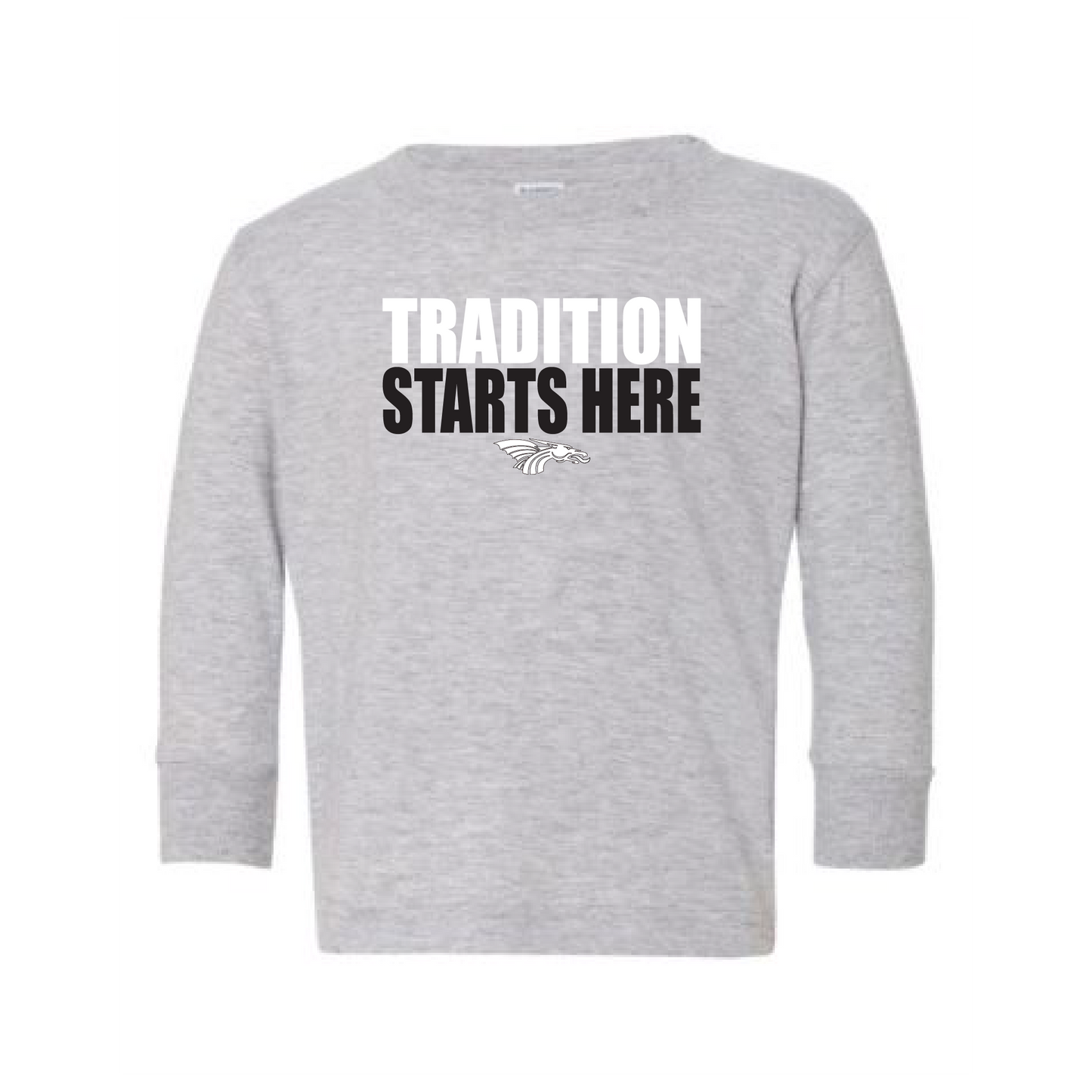 Toddler L/S T-shirt:  Tradition Starts Here