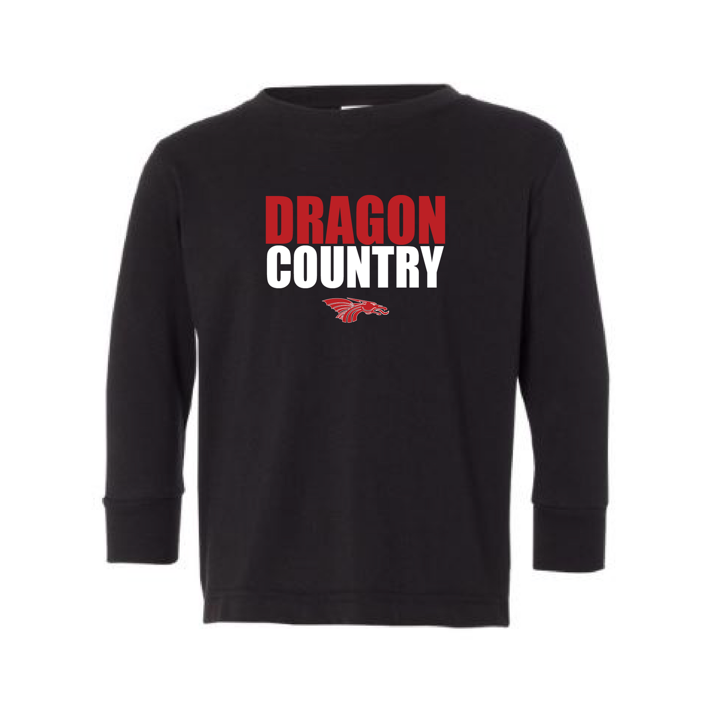 Toddler L/S T-shirt:  Dragon Country