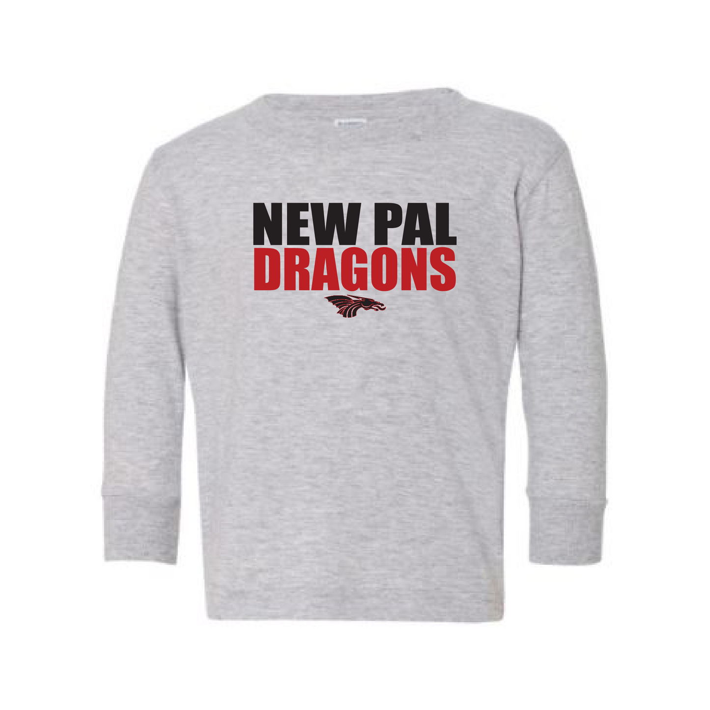 Toddler L/S T-shirt:  New Pal Dragons