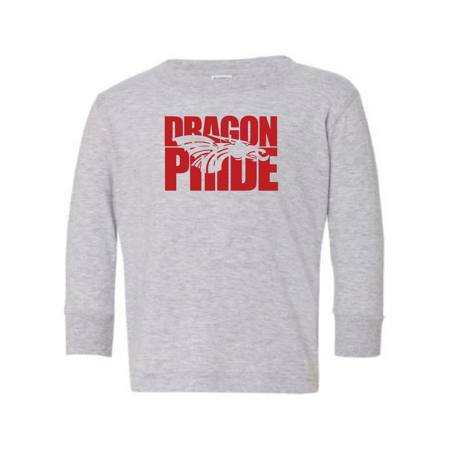 Toddler L/S T-shirt:  Dragon Pride