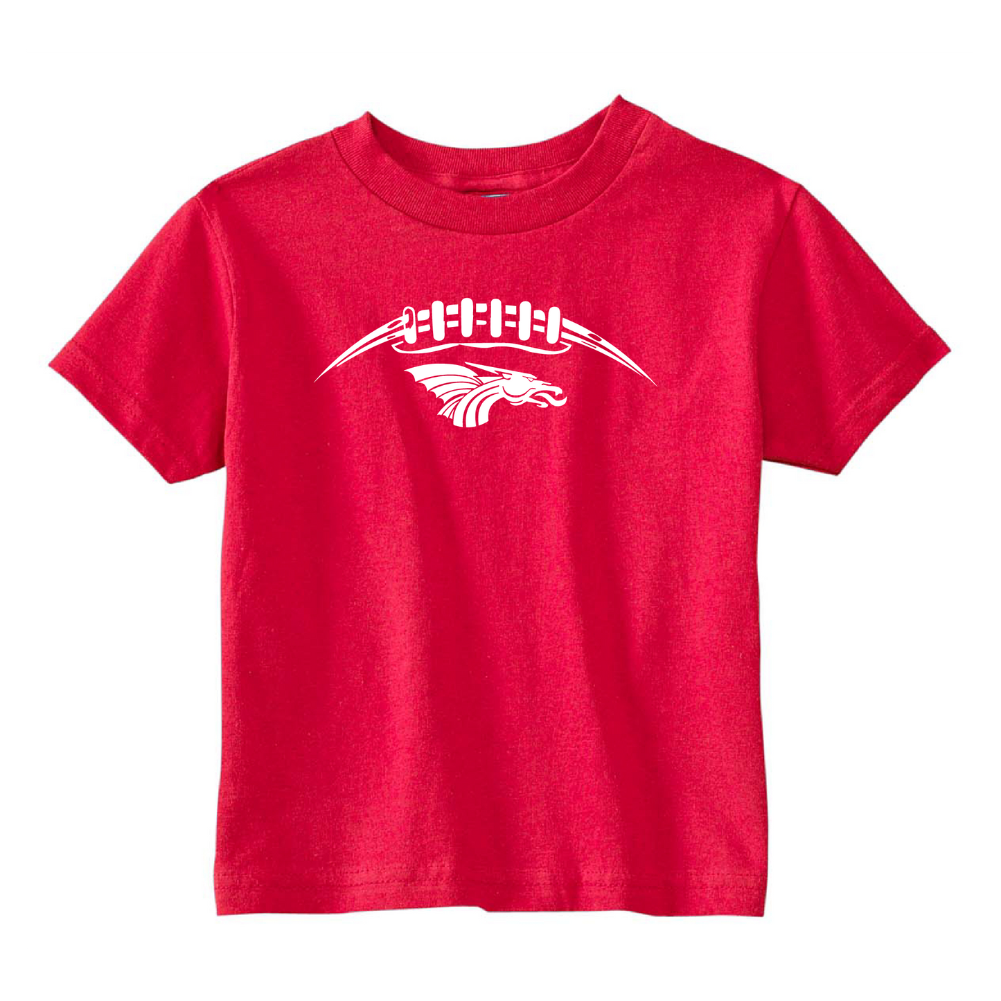 Toddler S/S T-shirt: Dragons Football Laces