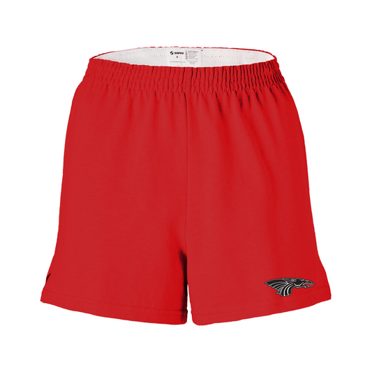 Youth Girls Shorts - Black Dragon Head Logo