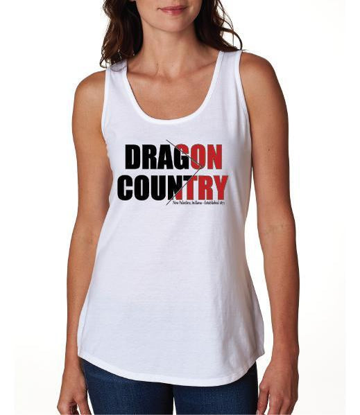 Womens X-Temp Performance Tank Top - Dragon Country Arrowed
