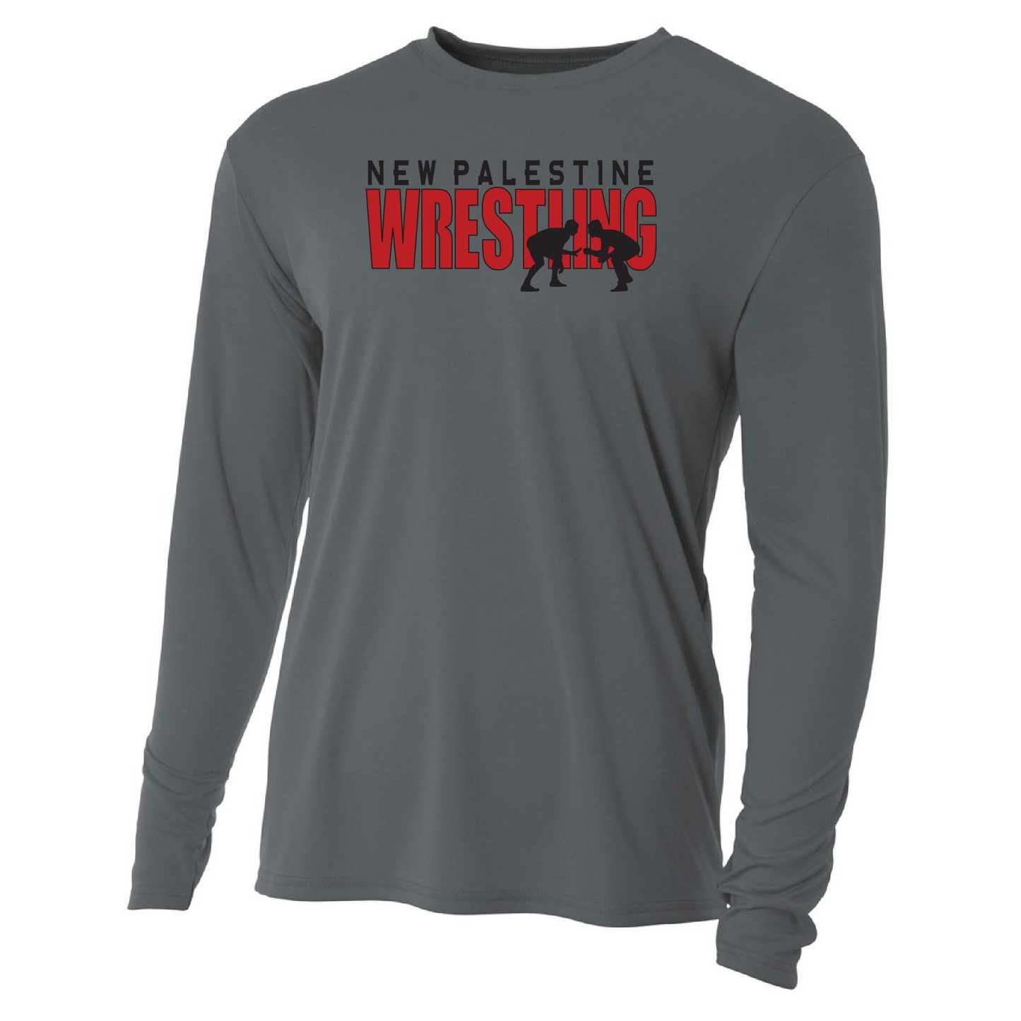 Mens L/S T-Shirt - Dragons Wrestling