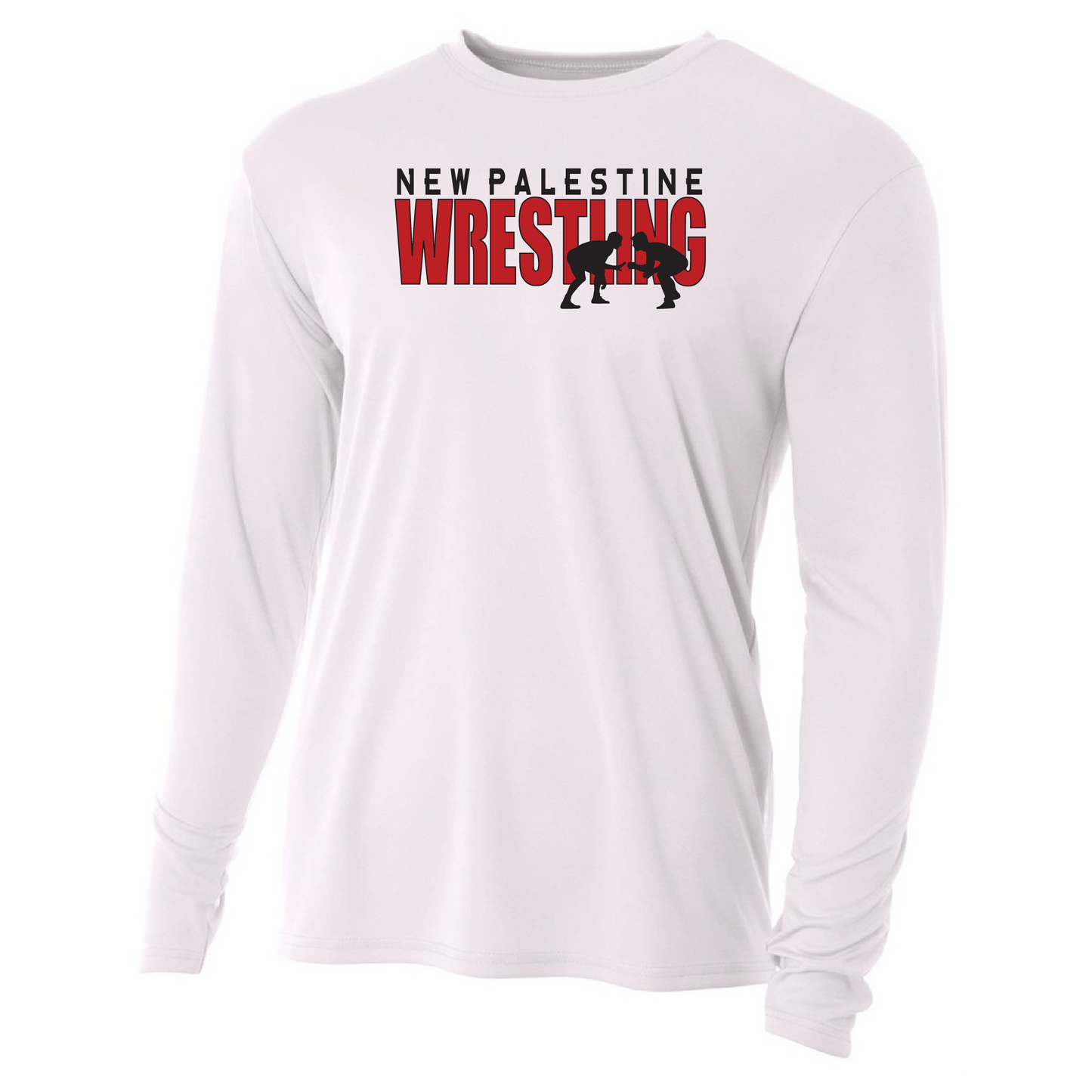 Mens L/S T-Shirt - Dragons Wrestling