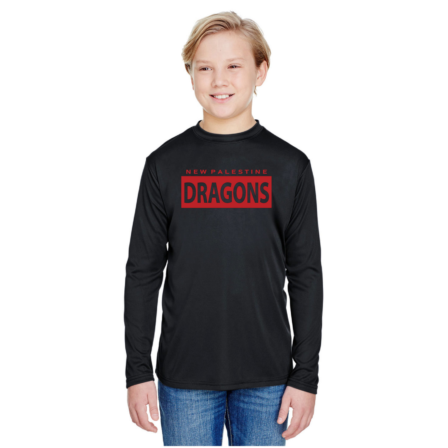 Youth Long Sleeve T-Shirt - Dragons Boxed