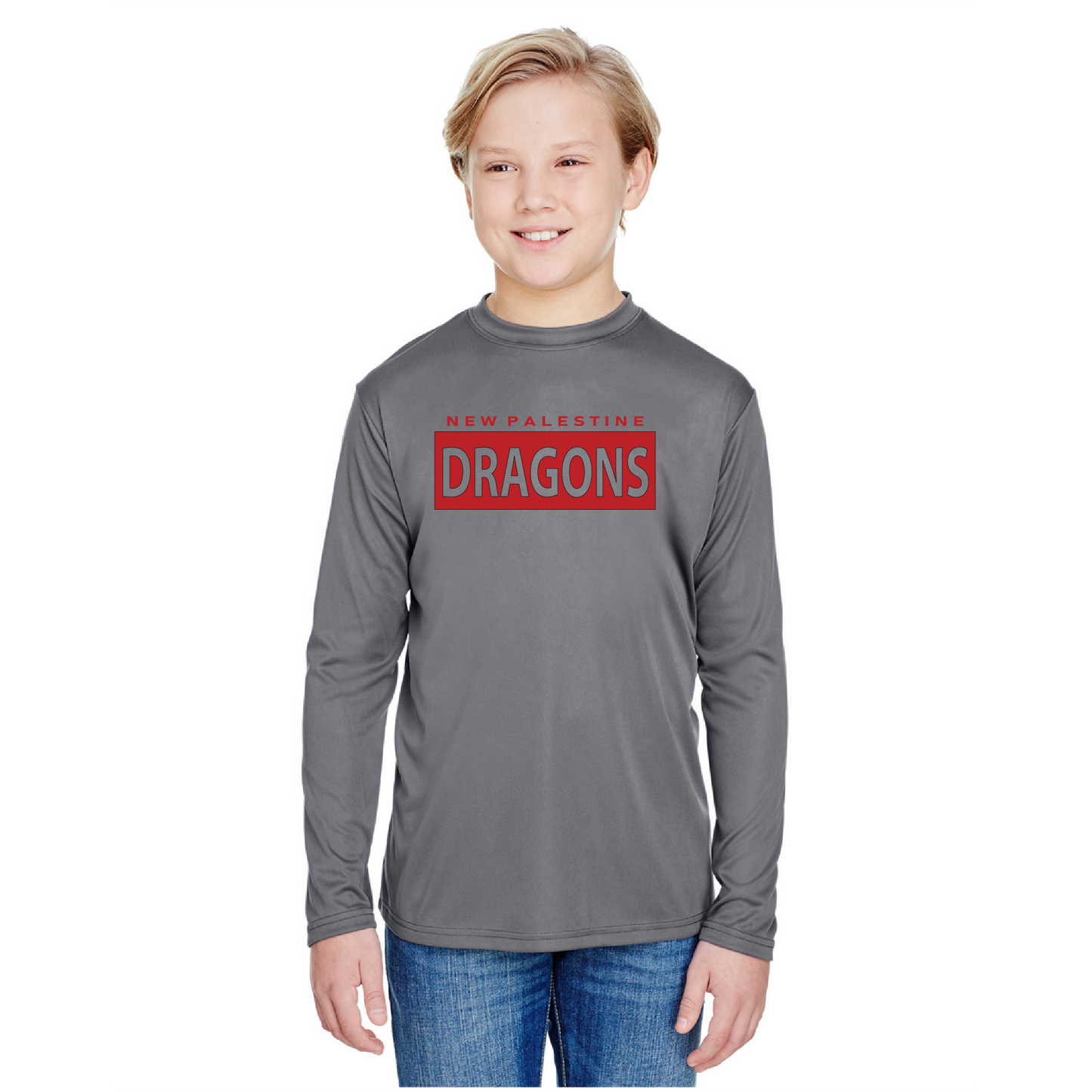 Youth Long Sleeve T-Shirt - Dragons Boxed