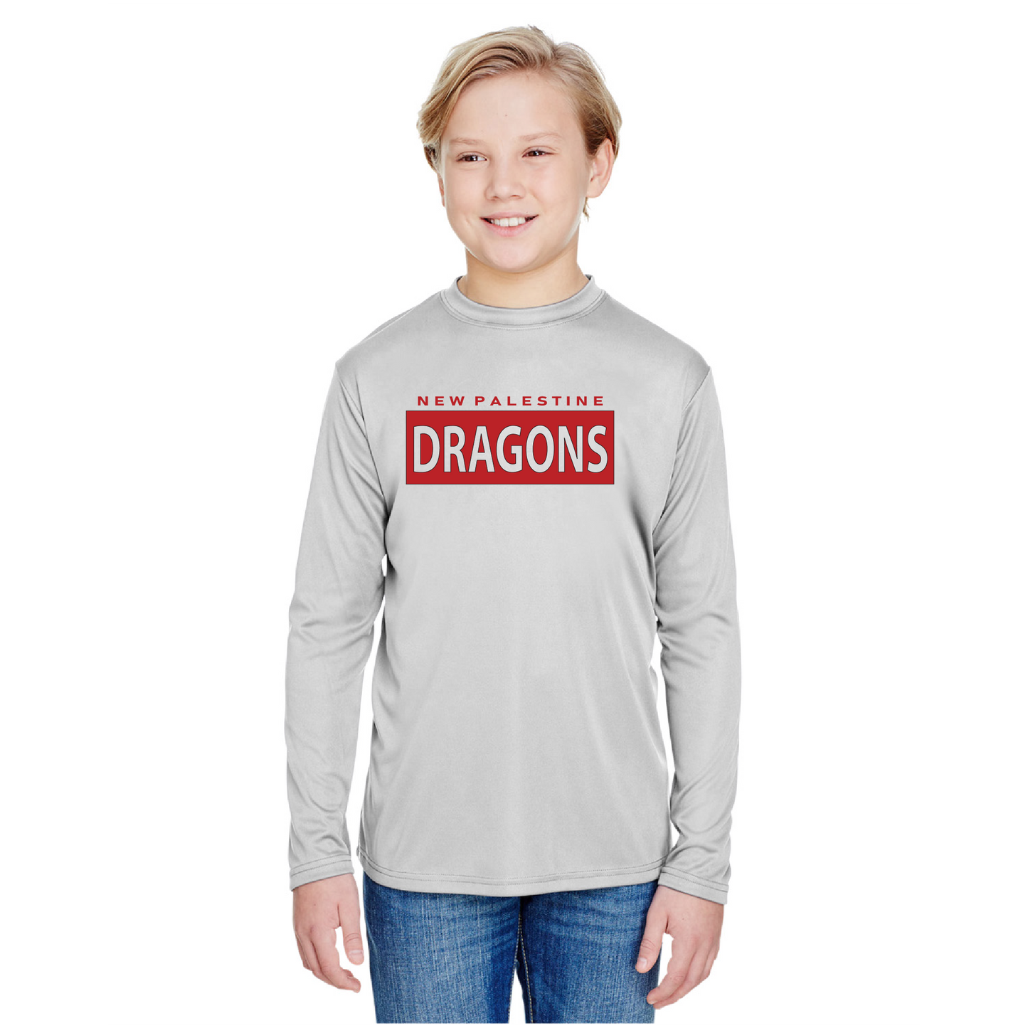 Youth Long Sleeve T-Shirt - Dragons Boxed