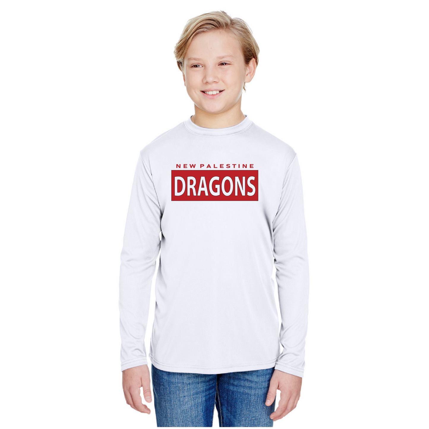 Youth Long Sleeve T-Shirt - Dragons Boxed