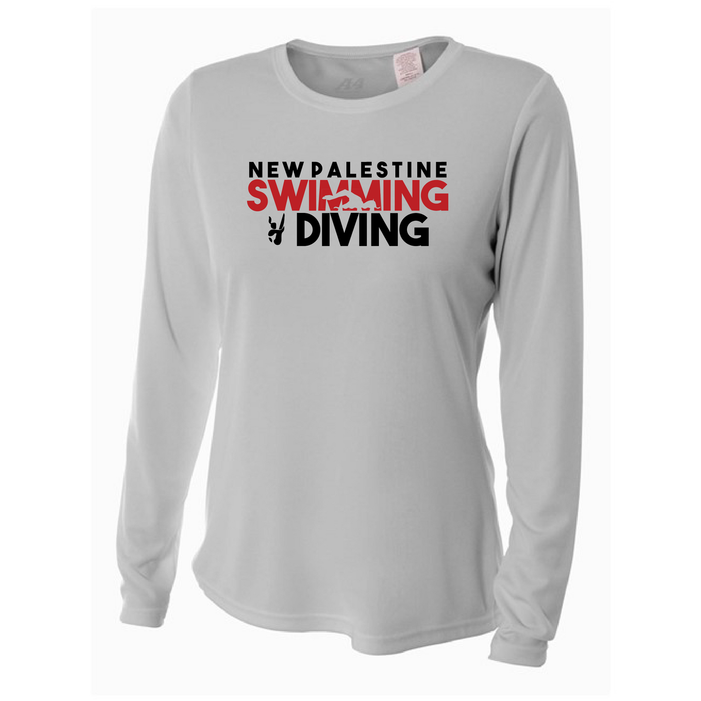 Womens L/S T-Shirt - Dragons Swimming & Diving