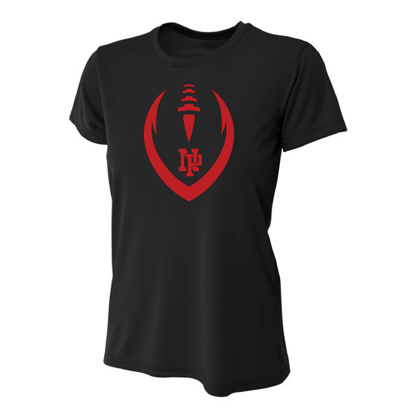 Womens S/S T-Shirt - Dragons Vertical Football