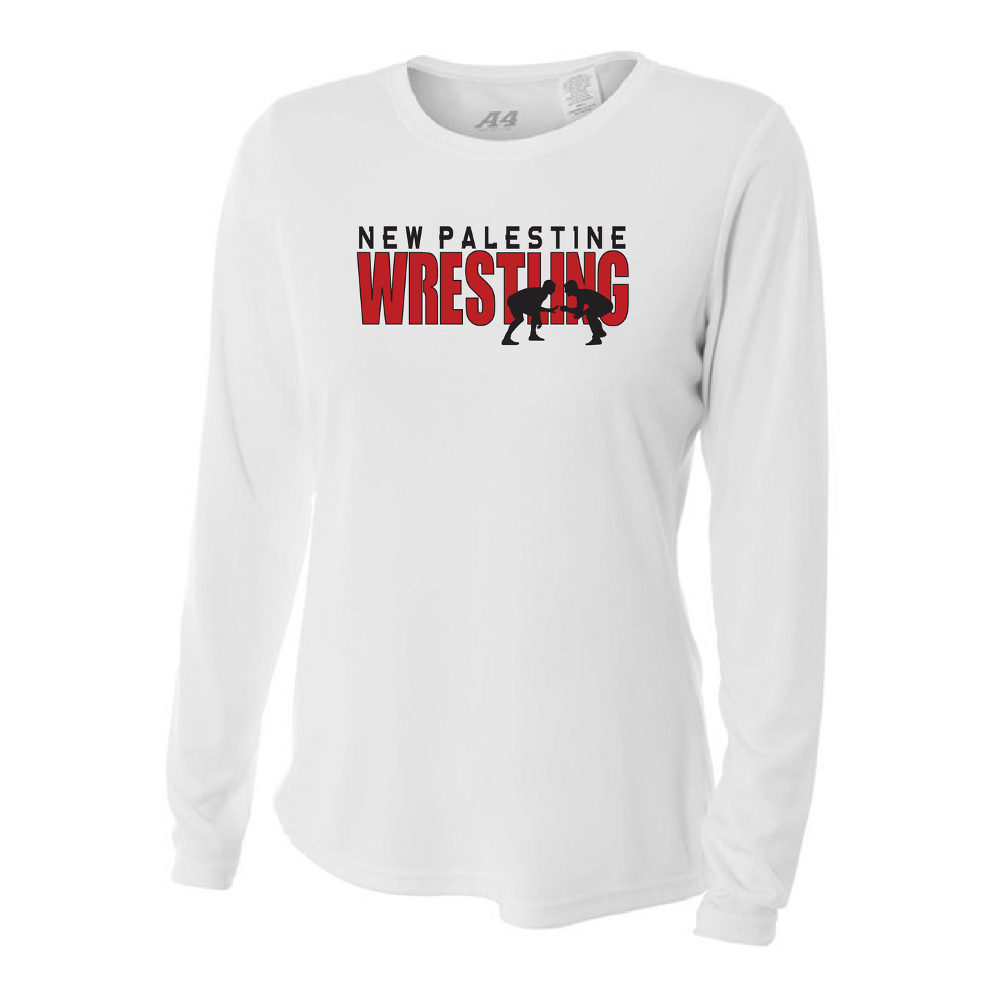 Womens L/S T-Shirt - Dragons Wrestling