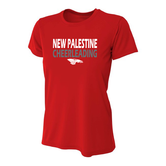 Womens S/S T-Shirt - New Palestine Cheerleading2