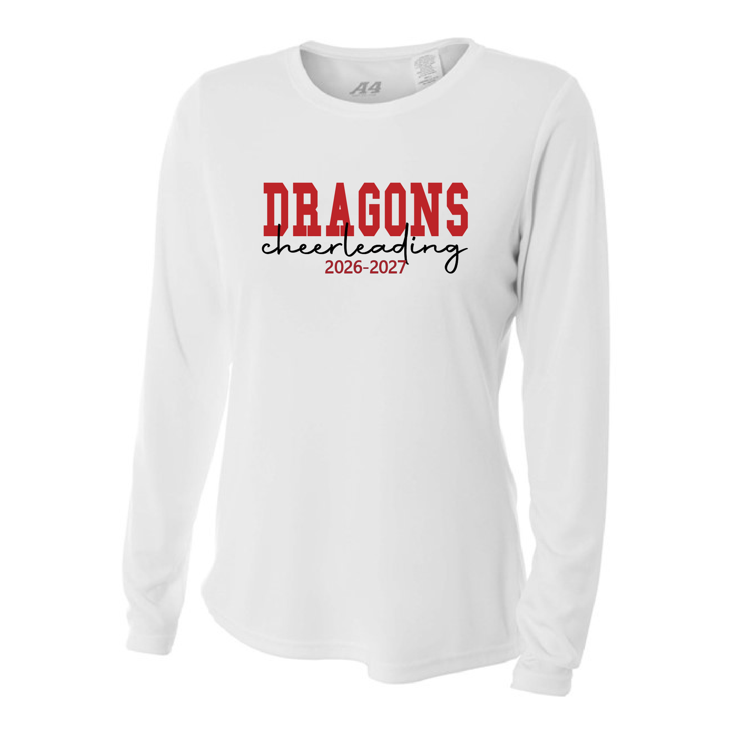 Womens L/S T-Shirt - New Pal dragons Cheer