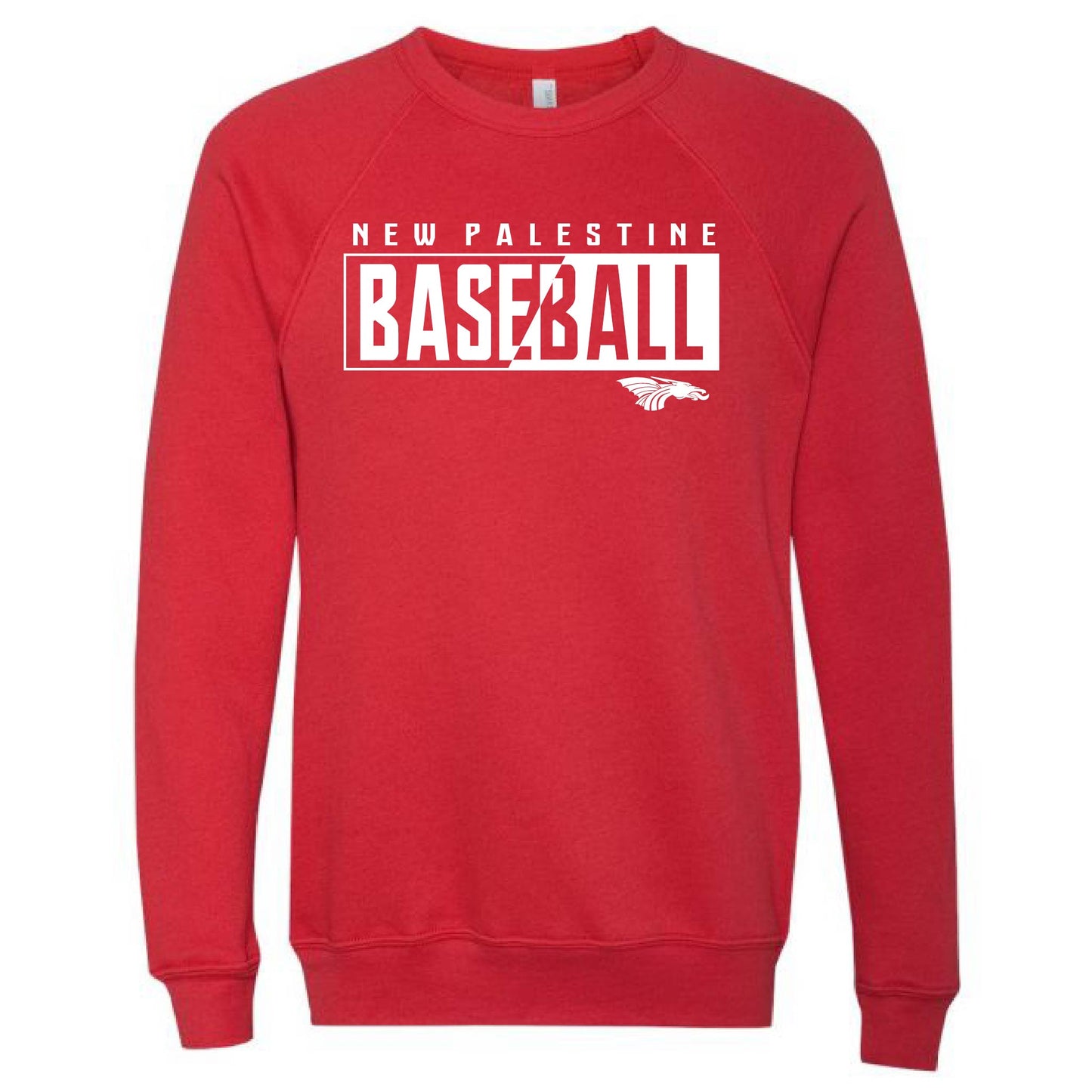 Unisex Sweatshirt - NP Baseball Half-n-Half