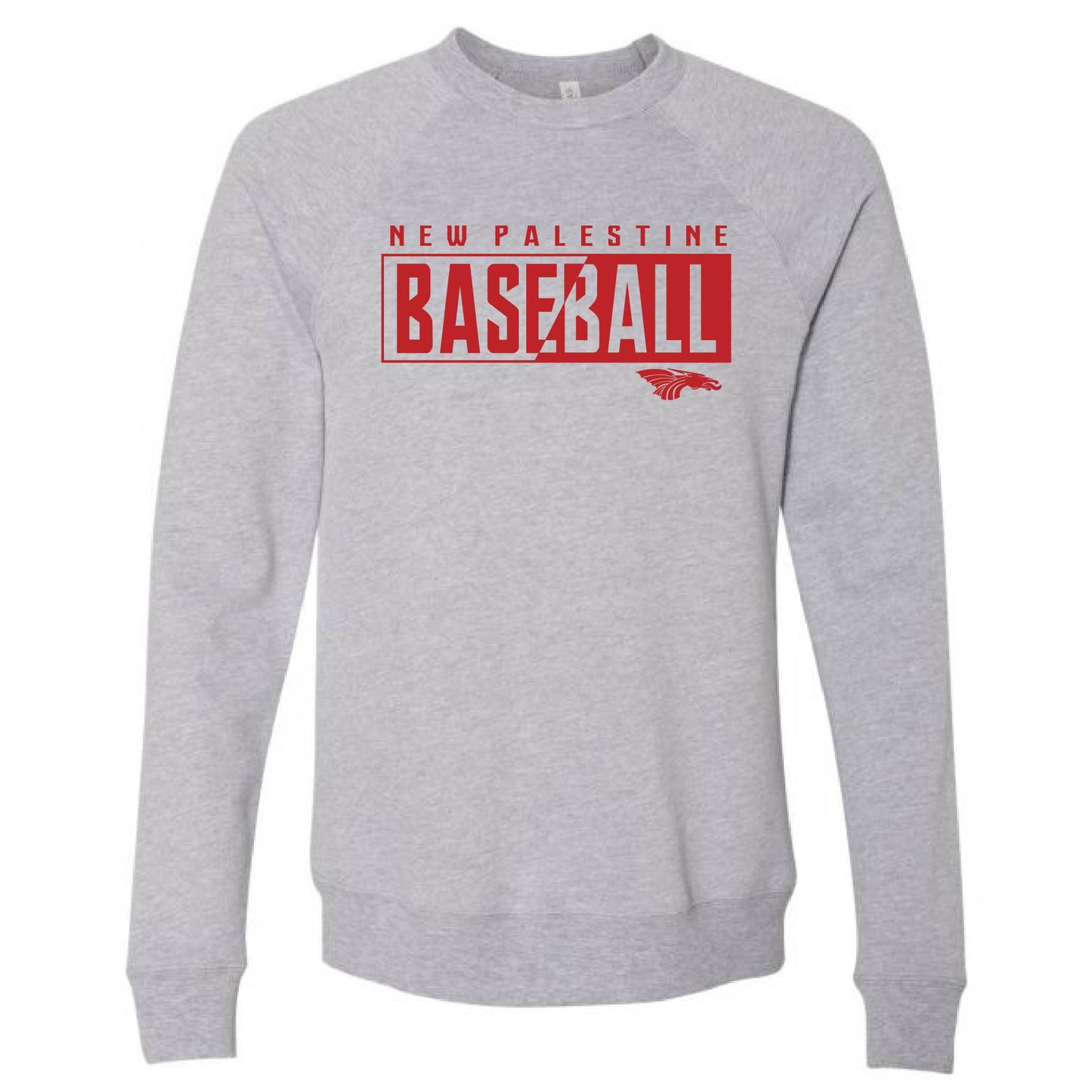 Unisex Sweatshirt - NP Baseball Half-n-Half