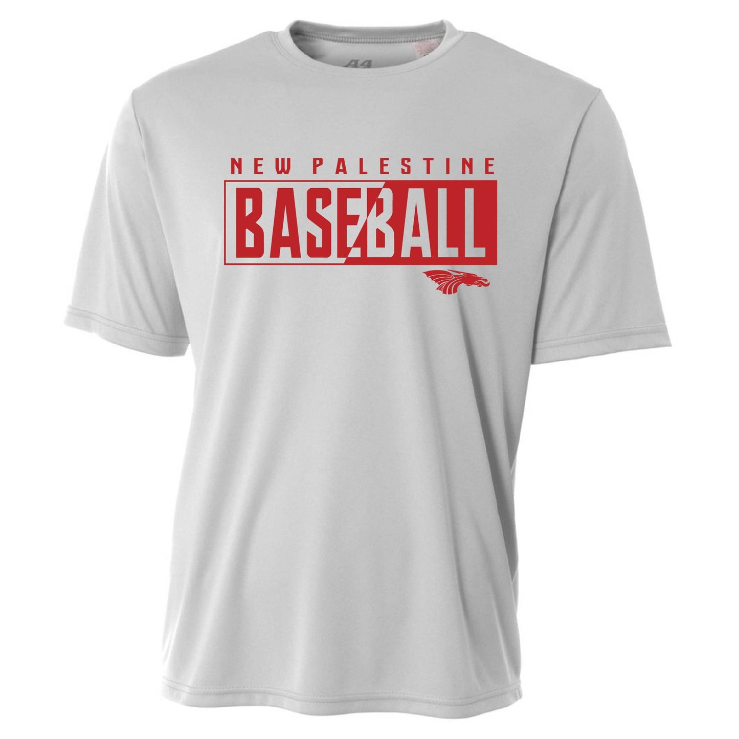 Youth S/S T-Shirt - NP Baseball Half-n-Half