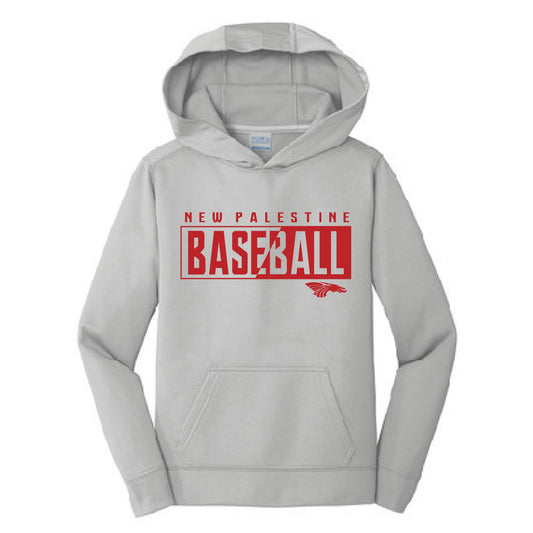 Unisex Hoodie - NP Baseball Half-n-Half