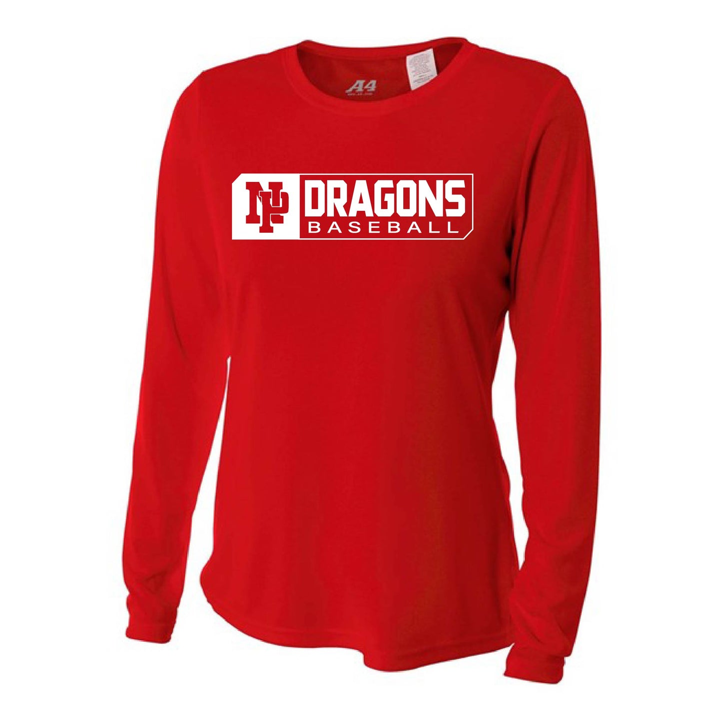 Womens L/S T-Shirt - NP Baseball3