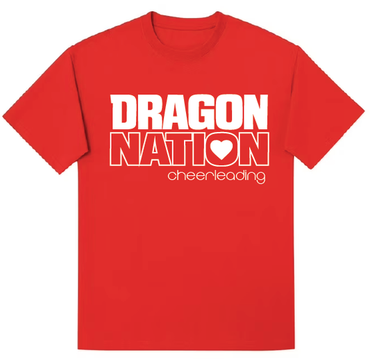 Unisex S/S T-Shirt - Dragon Nation Cheerleading