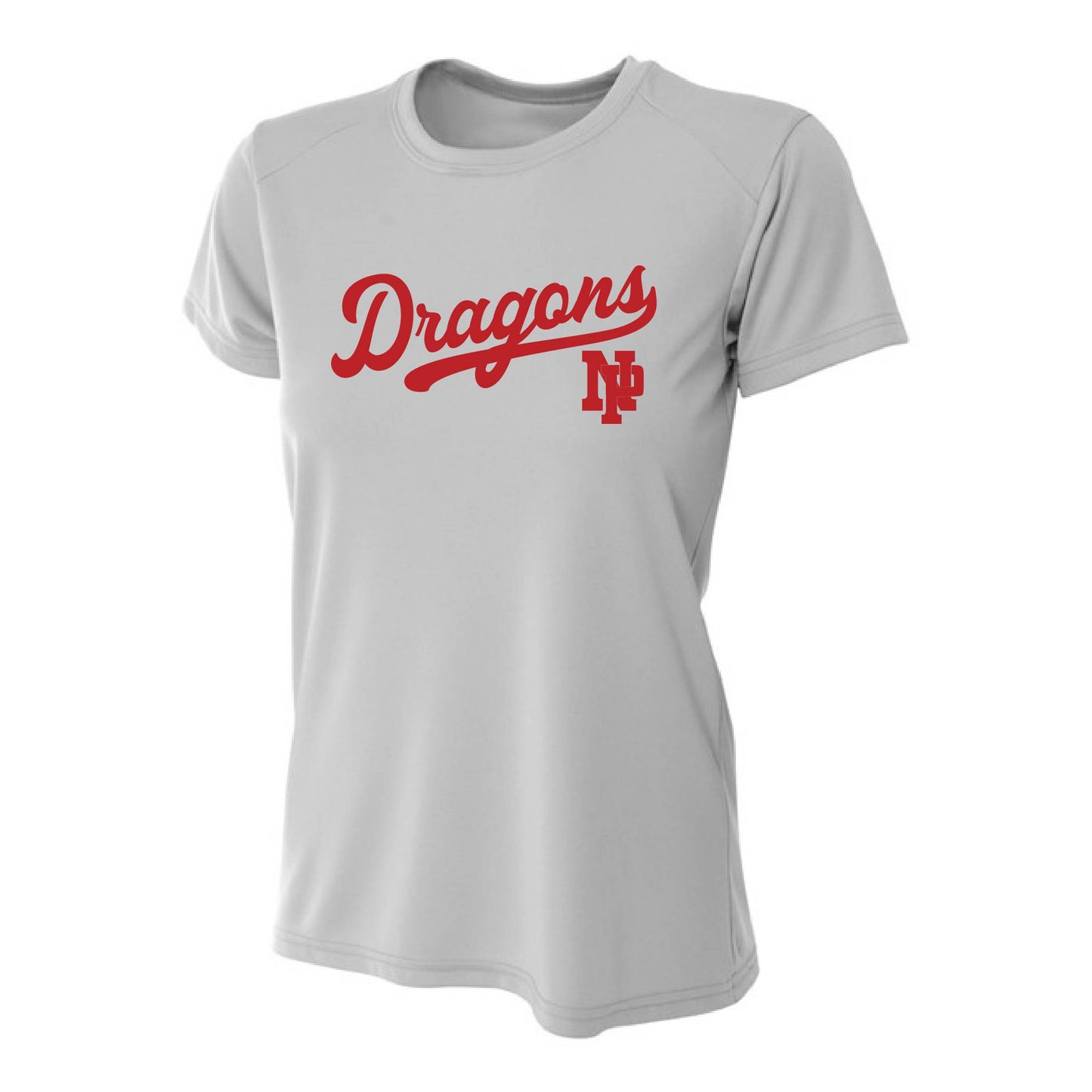 Womens S/S T-Shirt - Dragons Baseball