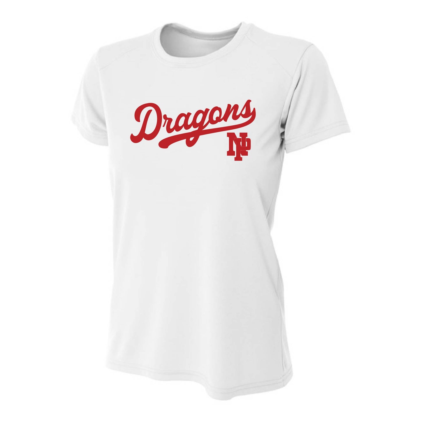 Womens S/S T-Shirt - Dragons Baseball