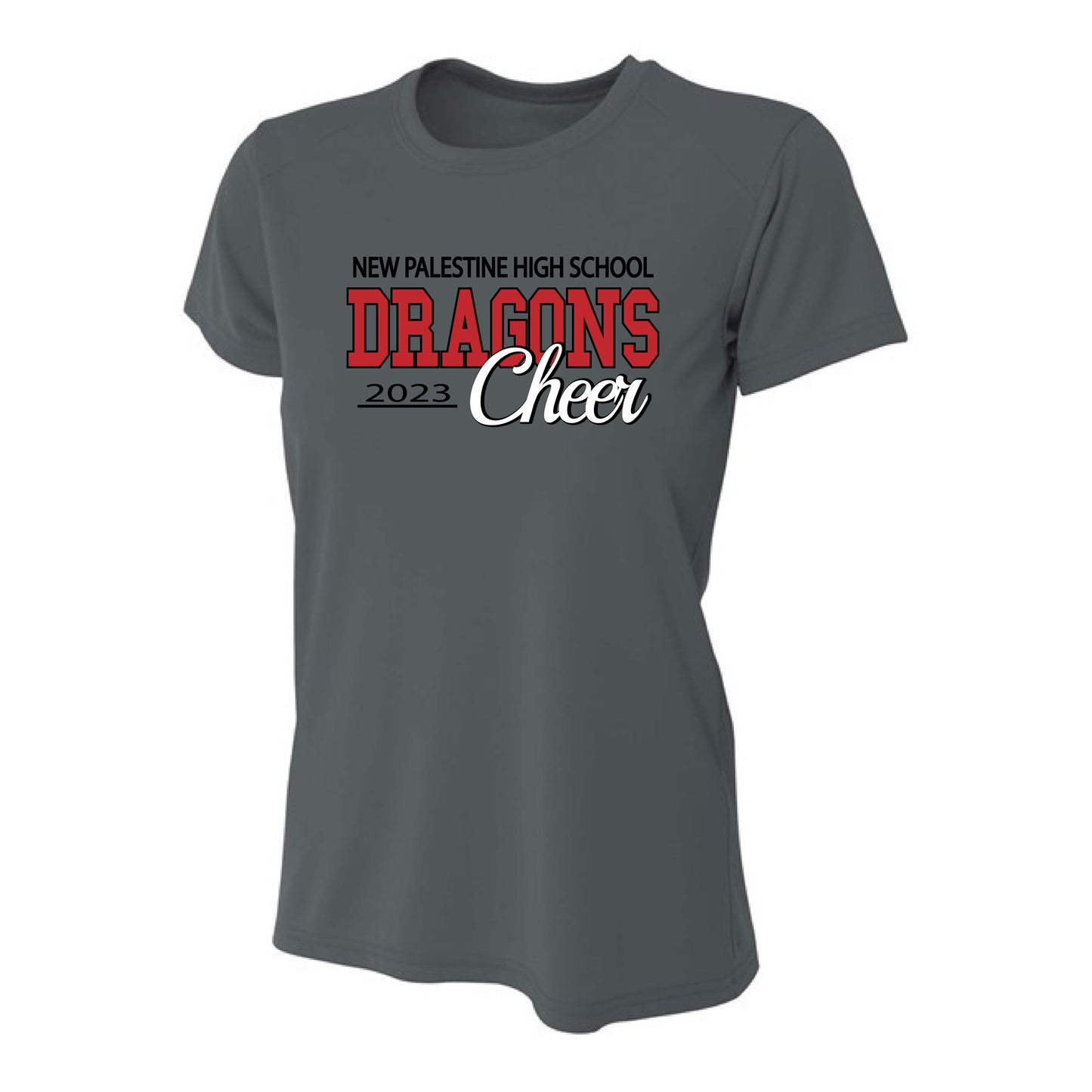 Womens S/S T-Shirt - Dragons Cheer '23