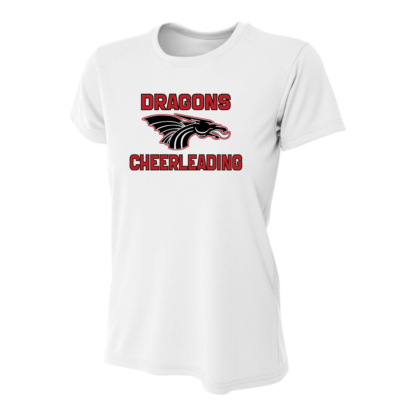 Womens S/S T-Shirt - Dragons Cheerleading