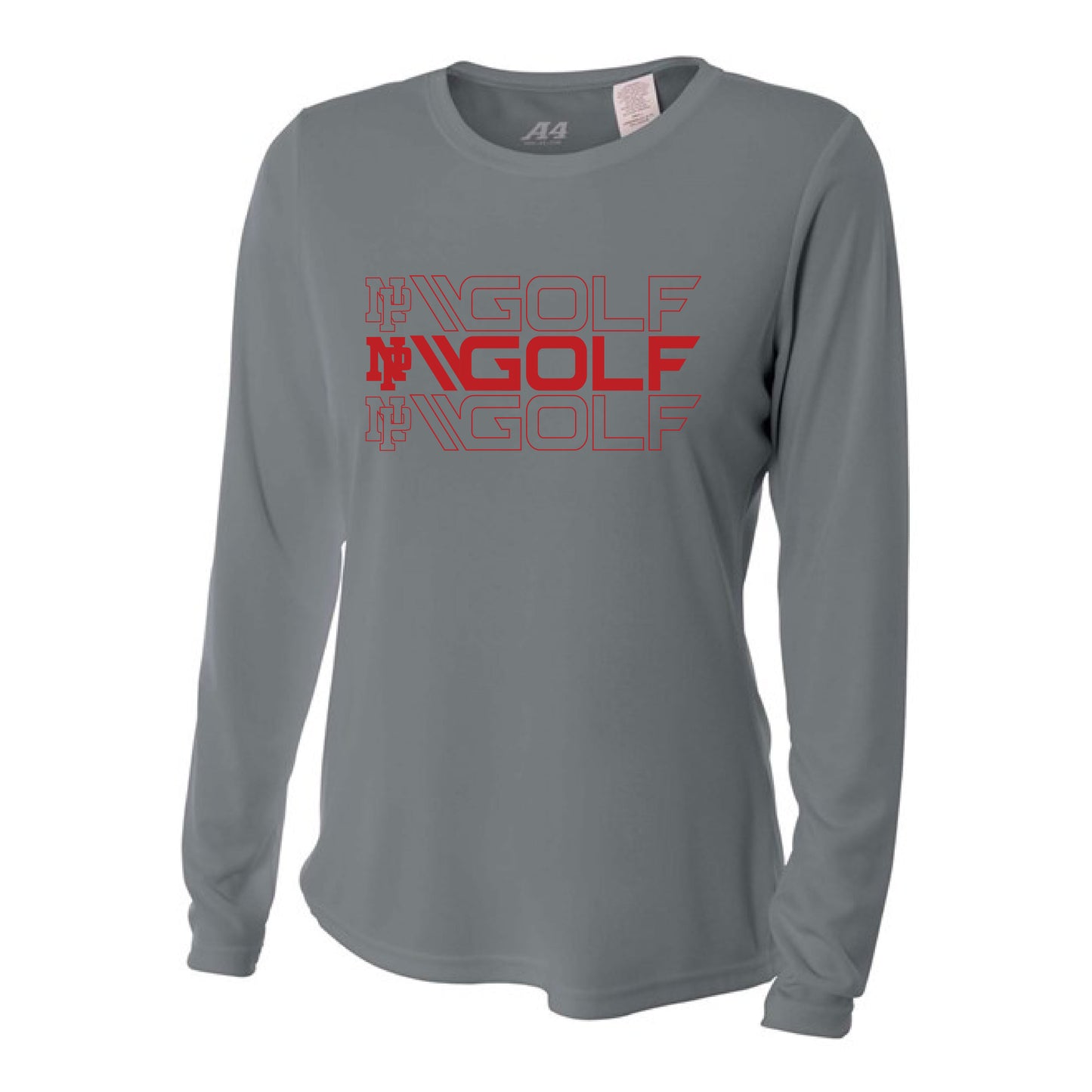 Womens L/S T-Shirt - Golf Golf Golf