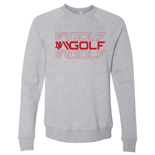 Unisex Sweatshirt - Golf Golf Golf