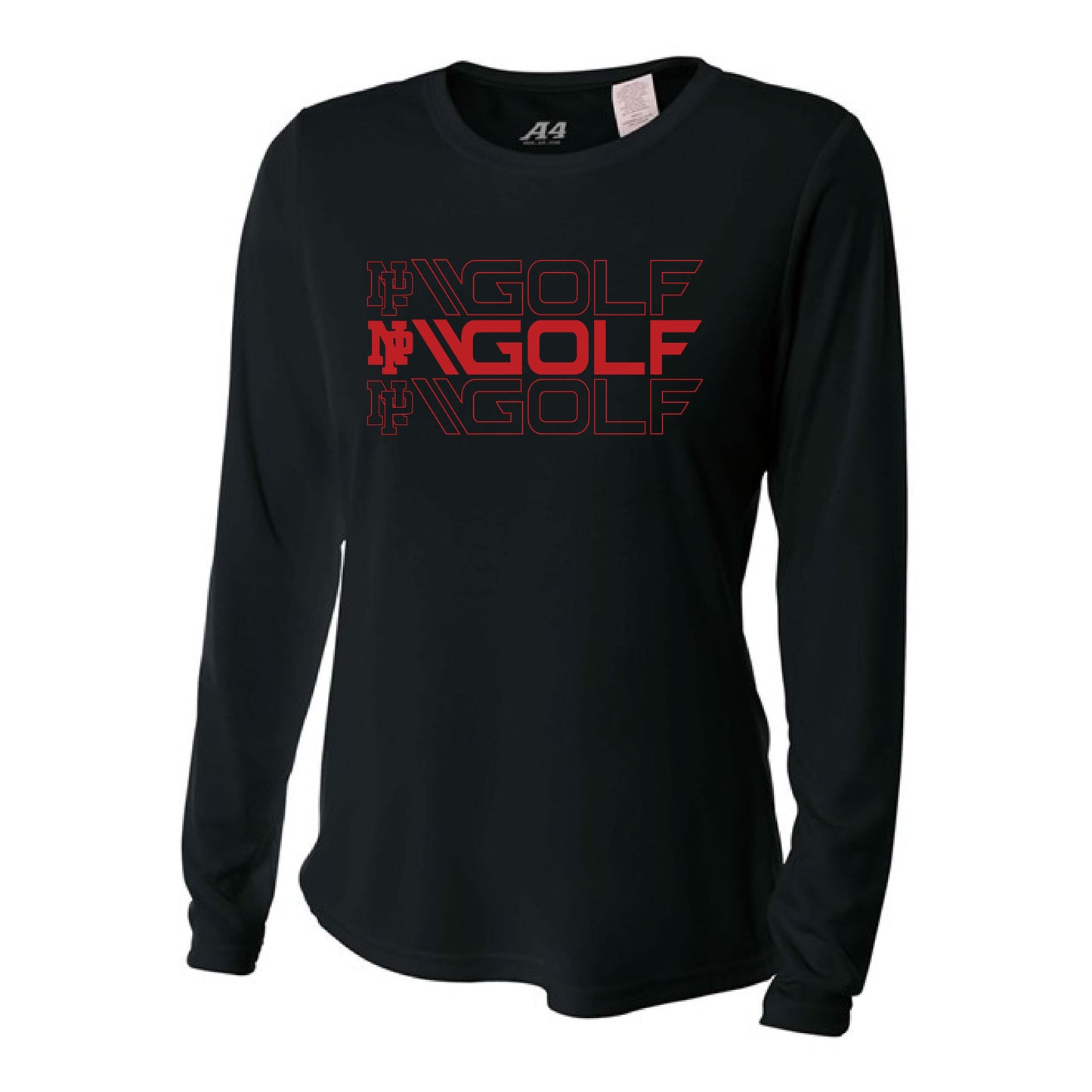 Womens L/S T-Shirt - Golf Golf Golf