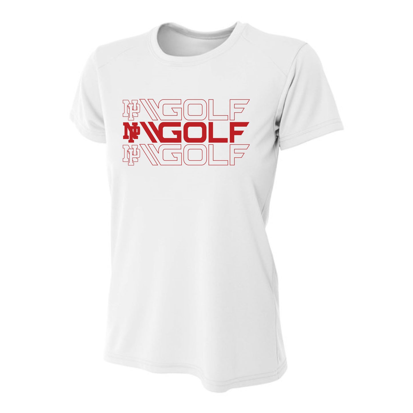 Womens S/S T-Shirt - Golf Golf Golf