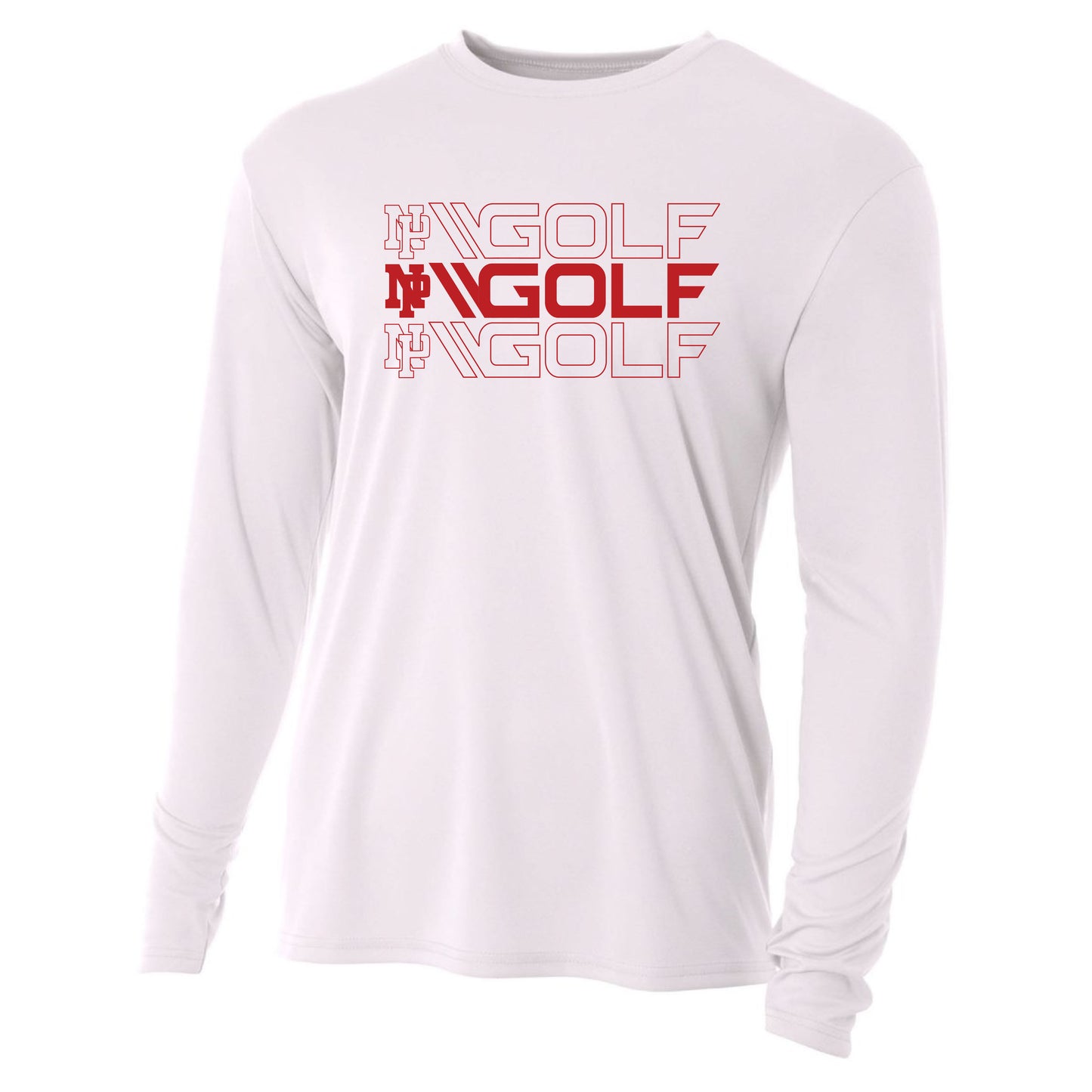 Mens L/S T-Shirt - Golf Golf Golf