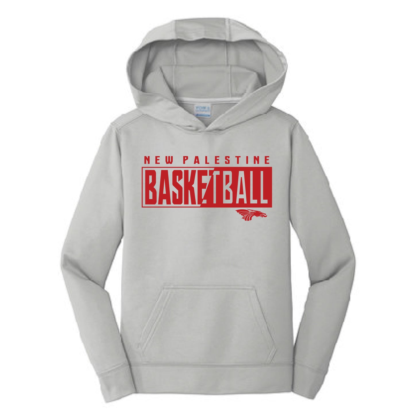 Unisex Hoodie - Dragons Bball Half-n-Half