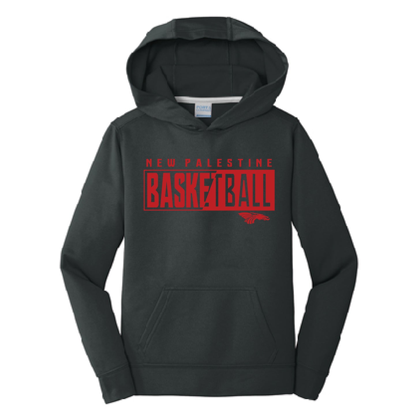 Unisex Hoodie - Dragons Bball Half-n-Half