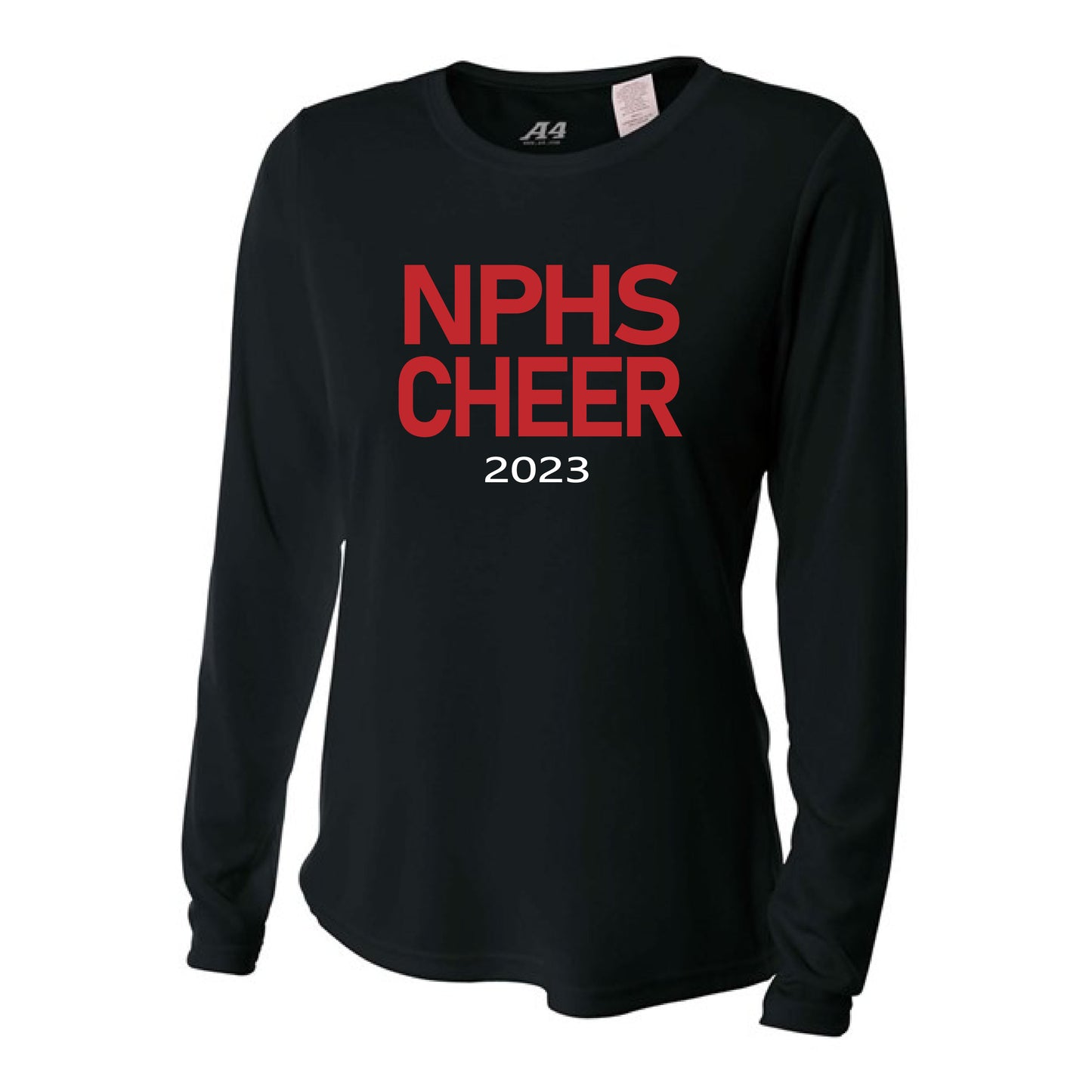 Womens L/S T-Shirt - NPHS Cheer 2023