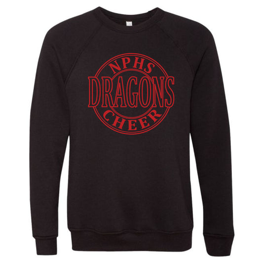 Unisex Sweatshirt - Dragons Cheer Circle