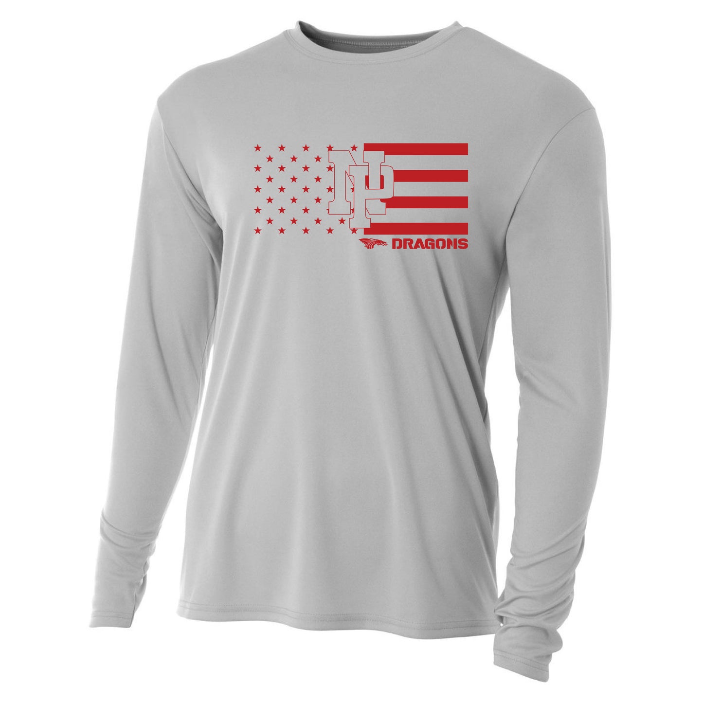 Mens L/S T-Shirt - NP Stars-N-Stripes