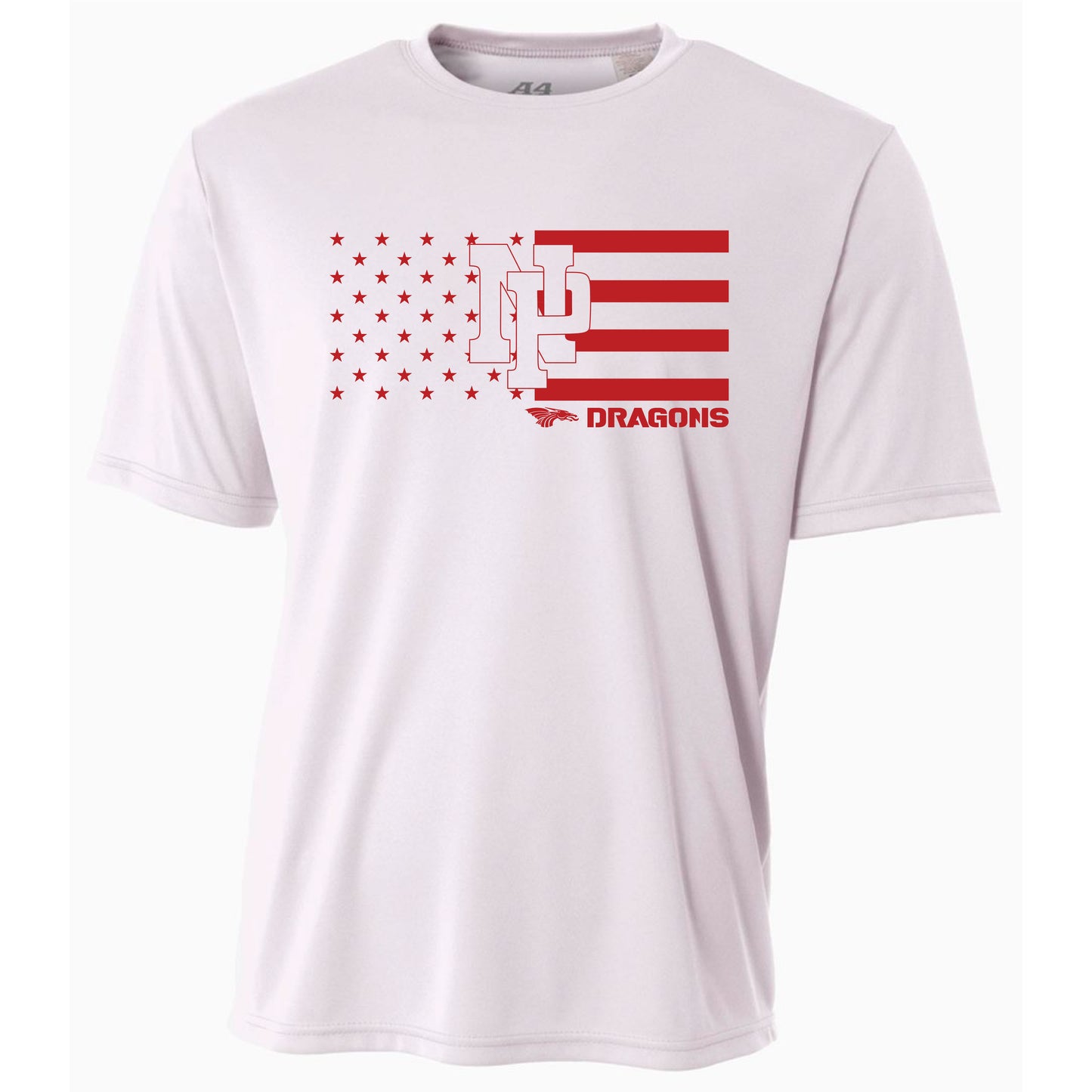 Mens S/S T-Shirt - NP Stars-N-Stripes