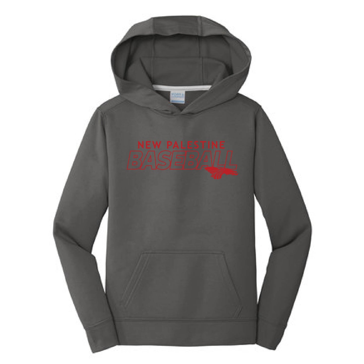 Unisex Hoodie - NP Baseball Outlined