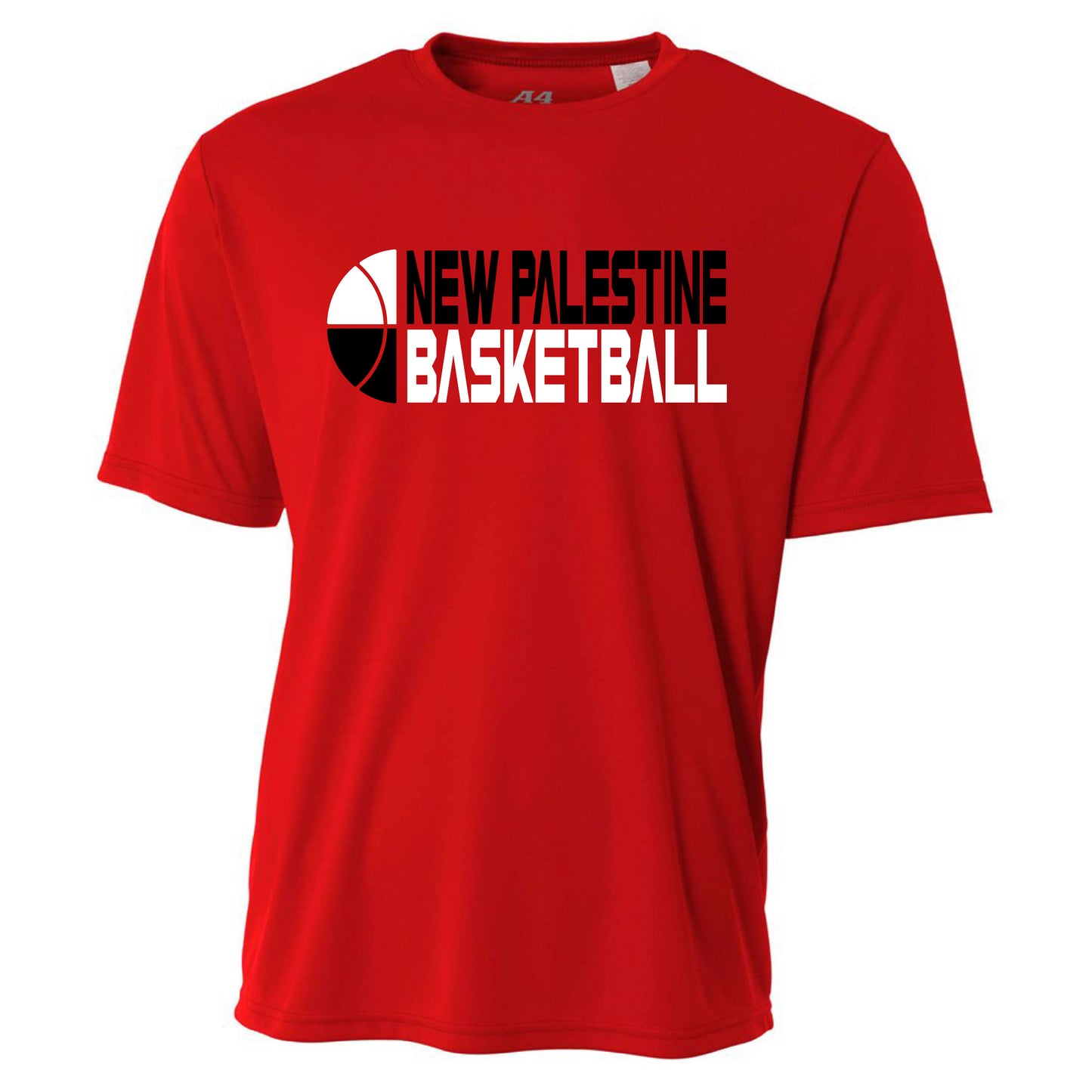 Mens S/S T-Shirt - NP Basketball Split