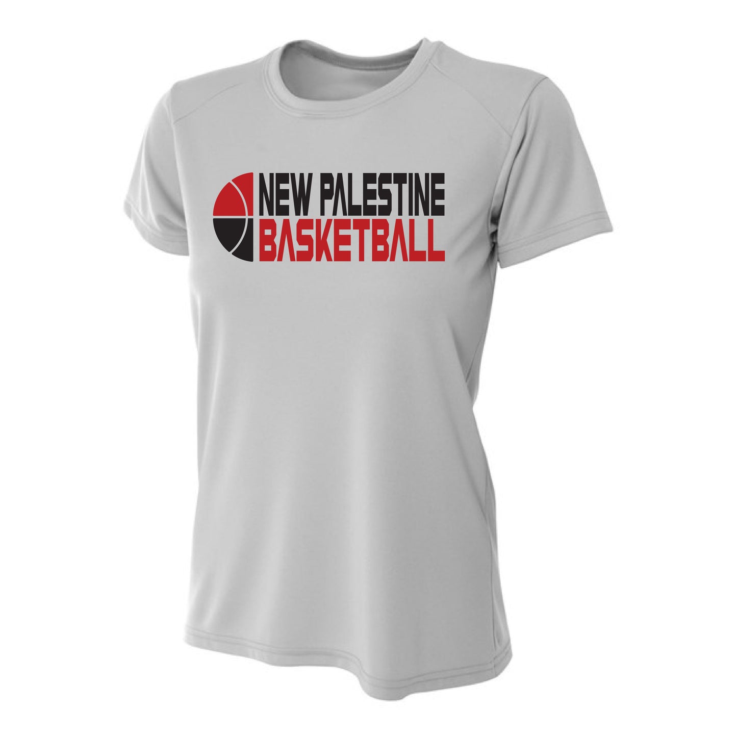 Womens S/S T-Shirt - NP Basketball Split