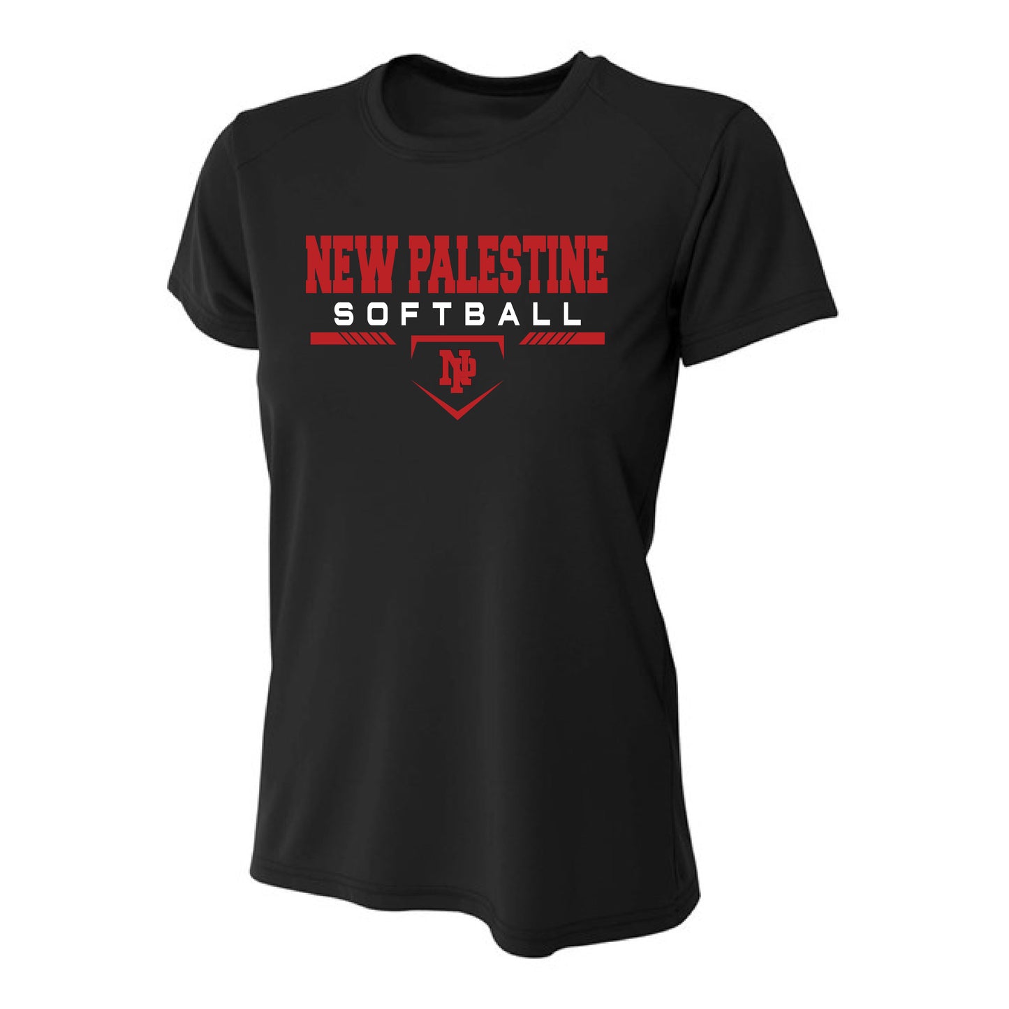 Womens S/S T-Shirt - Dragons Softball2