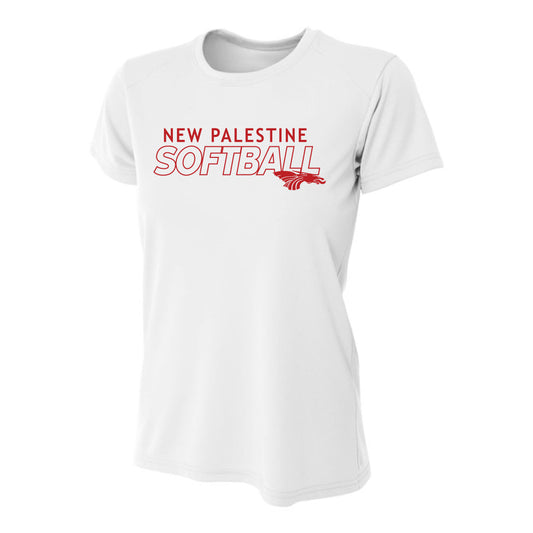 Womens S/S T-Shirt - Dragons Softball3